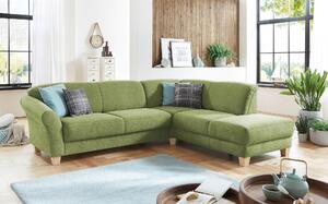 ROHOVÁ SEDAČKA, textil, zelená Sit & More - Sedací soupravy, Online Only