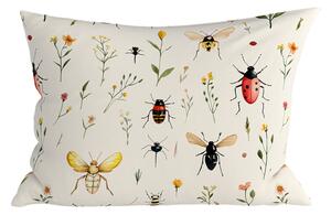 Polybavlněný povlak na polštář INSECTA POLY 50x70 cm, barevný