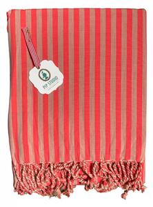 Pip studio hamam ručník Sumo Stripe, růžový, 100x200 cm Růžová