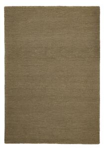 Khaki ručně tkaný vlněný koberec 200x290 cm Harris Boucle – Flair Rugs