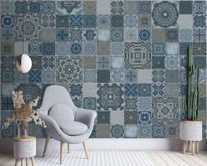 Fototapeta Marocká modrá mozaika - Andrea Haase Materiál: Vliesová, Rozměry: 300 x 210 cm