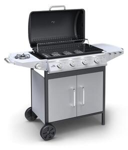 Plynový gril 4x hořák nerez