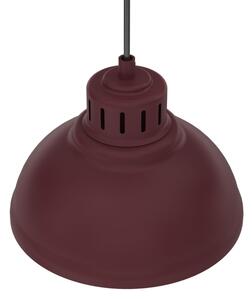 Lustr na lanku SVEN 3xE27/15W/230V burgundy