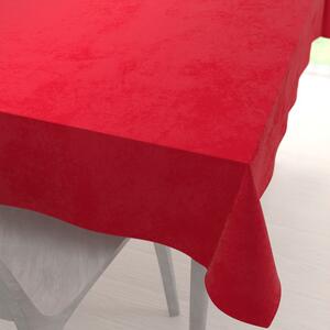 Biante Sametový obdélníkový ubrus Velvet Premium SVP-051 Sytě červený 50x100 cm