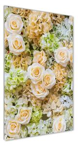 Vertikální Foto obraz fotografie na skle Svatební květiny osv-109290145