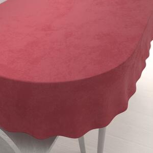 Biante Sametový oválný ubrus Velvet Premium SVP-050 Vínově červený 60x100 cm