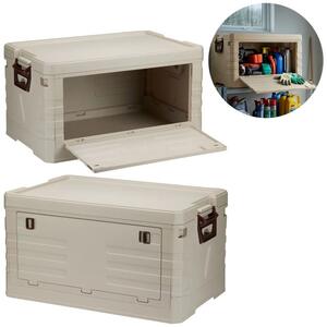 Skládací úložný box Redcliffs béžový