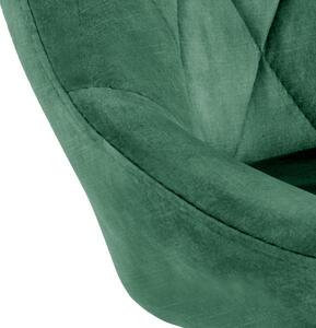 Barová židle H101, 47x84-106x45, zelená