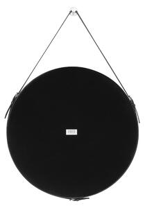 Nástěnné Zrcadlo Černé Ozdobné Závěsné ESHA-60 cm