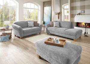 LENOŠKA, textil, barvy stříbra Sit & More - Online Only sedačky, Online Only