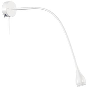 Flexibilní nástěnná lampička s LED diodou NORDLUX Drop - bílá