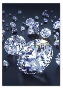 Vertikální Foto-obrah sklo tvrzené Diamanty osv-110906772