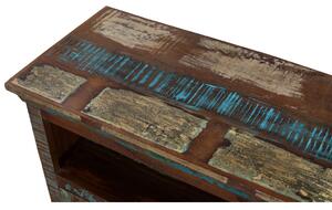 Komoda z antik teakového dřeva v "Goa" stylu, 127x45x106cm