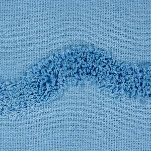 Bavlněná deka 125 x 150 cm modrá KHARI