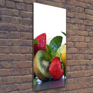 Vertikální Fotoobraz skleněný na stěnu do obýváku Ovoce osv-111192717