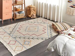 Bavlněný koberec 160 x 230 cm vícebarevný KUSKAN