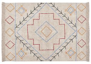 Bavlněný koberec 160 x 230 cm vícebarevný KUSKAN
