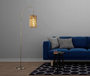 ASIR stojací lampa CYLINDER zlatá