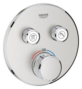 GROHE Grohtherm SmartControl - Termostat pro podomítkovou instalaci s 2 ventily, SuperSteel 29119DC0