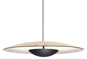 Závěsná svítidlo MARSET, Ginger, stmívatelné, Dřevo, Obývací pokoj, Dřevo, Design