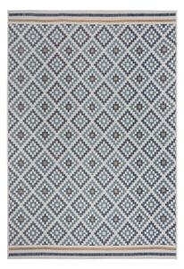 Žluto-modrý vnitřní a venkovní koberec 120x170 cm Zia Trellis – Flair Rugs