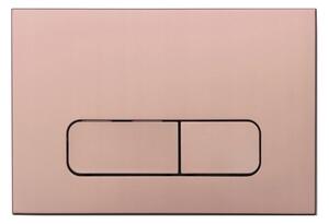 MEXEN - NAPO 02 Tlačítko modul růžové zlato /kompatibilní s modulem Geberit Delta UP100/ 604205