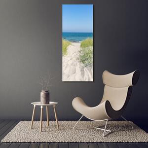 Vertikální Foto obraz na plátně Mořské duny ocv-113707111