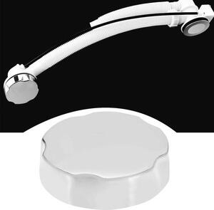 Pop Up Řízení koupele Odpad vana Jeřáb Rotař Tlačítko Odpad vana Jeřáb Přetok kryt Tlačítko Odpad vana Příslušenství 75mm x 23mm, Průměr otvoru 10mm