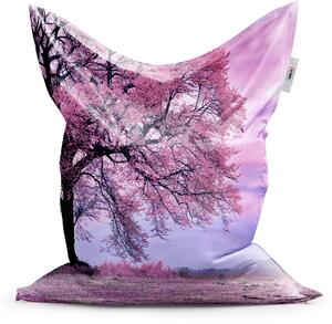 Sablio Sedací vak Classic Růžový strom - 150x100 cm