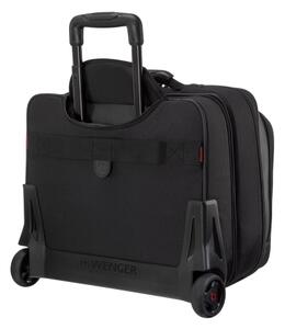 Wenger - Cestovní kufr na kol. 23 l 17" + taška na notebook 15,4" Potomac černá