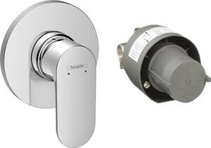 Sprchová baterie Hansgrohe Rebris S včetně podomítkového tělesa chrom 72648000