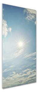 Vertikální Foto obraz skleněný svislý Slunce na nebi osv-114375857