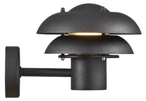 Robustní nástěnná lampa NORDLUX Kurnos IP54 - černá, E14, 200 mm, 182 mm, 256 mm
