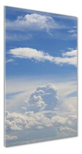 Vertikální Foto obraz skleněný svislý Mraky na nebi osv-115551342