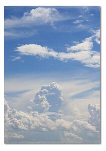 Vertikální Foto obraz skleněný svislý Mraky na nebi osv-115551342