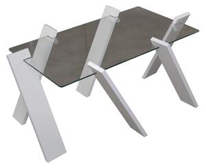 Hanah Home Konferenční stolek Roman Maxi 92 cm bílý
