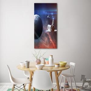 Vertikální Foto obraz skleněný svislý Vesmírná loď osv-115591657