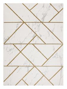 Dywany Łuszczów Kusový koberec Emerald geometric 1012 cream and gold ROZMĚR: 120x170