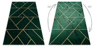 Dywany Łuszczów Kusový koberec Emerald geometric 1012 green and gold ROZMĚR: 240x330