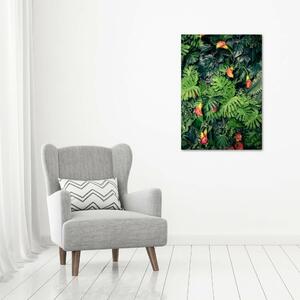 Vertikální Foto obraz na plátně Tropické rostliny ocv-117285228