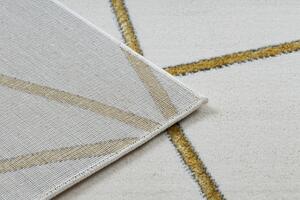 Dywany Łuszczów Kusový koberec Emerald 1013 cream and gold - 80x150 cm
