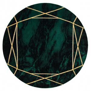Dywany Łuszczów Kusový koberec Emerald 1022 green and gold kruh ROZMĚR: 200x200 (průměr) kruh
