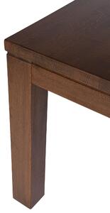 Jídelní stůl Korund z dubu lak rustik (deska 4 cm) - 1400x900x40mm