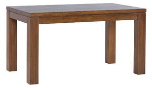 Jídelní stůl Korund z dubu lak rustik (deska 4 cm) - 1800x900x40mm