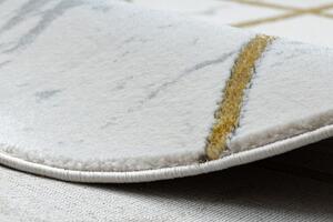 Dywany Łuszczów Kusový koberec Emerald geometric 1012 cream and gold kruh ROZMĚR: 120x120 (průměr) kruh