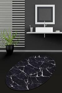 ASIR Koupelnová předložka MARBLE černý mramor
