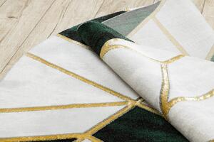 Dywany Łuszczów Kusový koberec Emerald 1015 green and gold kruh ROZMĚR: 160x160 (průměr) kruh