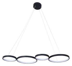 LED Lustr na lanku FLAMENCO LED/42W/230V 4000K černá