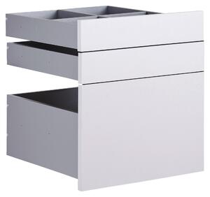 SADA ZÁSUVEK, světle šedá, 45,3/50,3/46,8 cm Hom`in - Šatní skříně