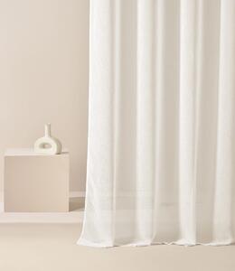 Room99 Záclona na pásce Sensia Jednobarevná Barva: Bílá, Velikost: 350 x 250 cm